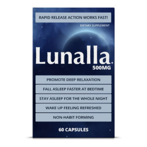 Lunalla For Deep Sleep and Relaxation - Front